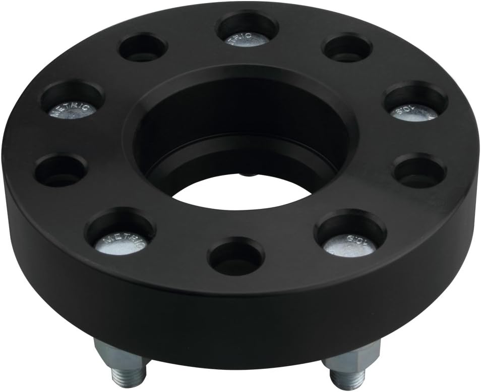 DCVAMOUS 4PC Black 5x4.75 Hubcentric Wheel Spacers 1.25 Inch with 12x1.5 Studs Compatible with Chevy GMC 5 Lug 5x120.65 for 1982-2003 Camaro | 1984-2019 Corvette | 1983-2005 Blazer | 1982-2004 S10 - Image 8