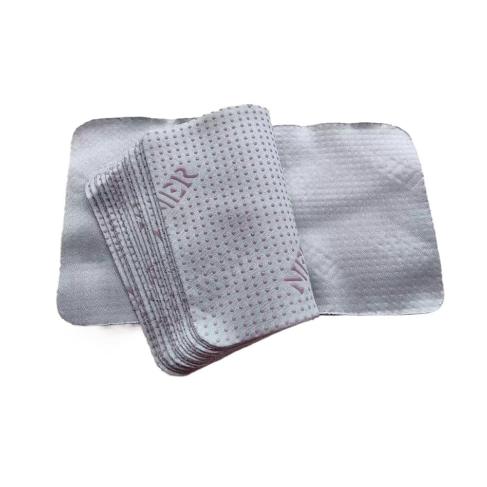 10 toallitas antideslizantes de microfibra para gafas, tamaño pequeño, color gris y marrón, para limpiar lentes de sol y cámara (10 grises)