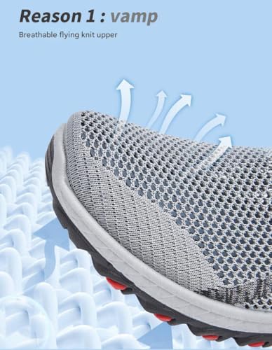 Jarv Cooling Comfort Sneaker for Men, Atlacoast Slip on Non-Slip Soft Soled Breathable Sneakers2