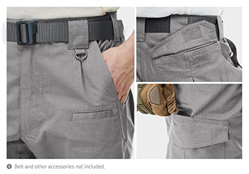 image for CQR Men's Ripstop Work Pants, Water Repellent Tactical Pants, Outdoor 
