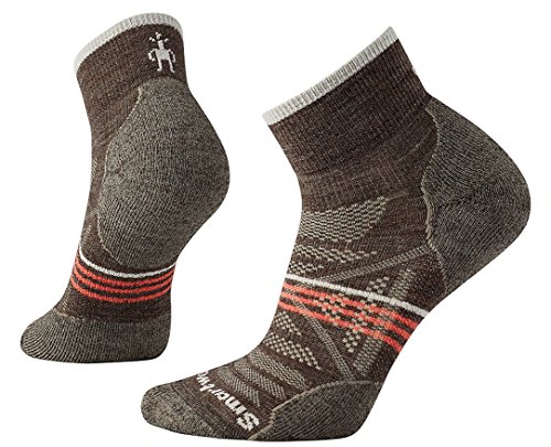 Smartwool Wool Performance Ankle Socks - Women's PhD Outdoor Light Mini Medium TAUPE
