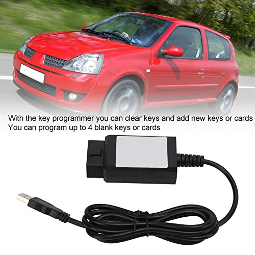 Leapiture 4-in-1-Autoschlüsselprogrammierer, Autoschlüsselprogrammierer, Diagnoseschlüsselprogrammierer mit USB-Dongle, Hochleistungs-Diagnosecodierungstool