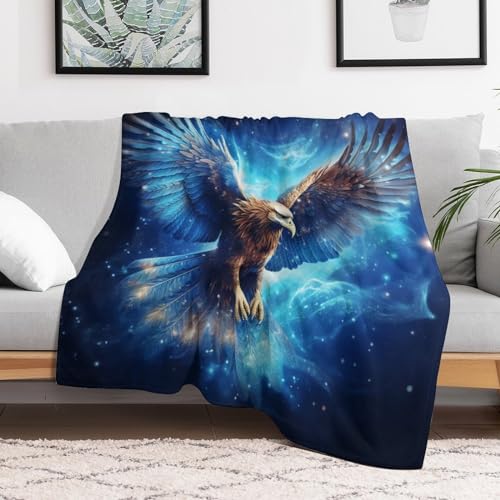 Couverture Aigle 130×150cm pour lit et canapé lavable en machine - 3