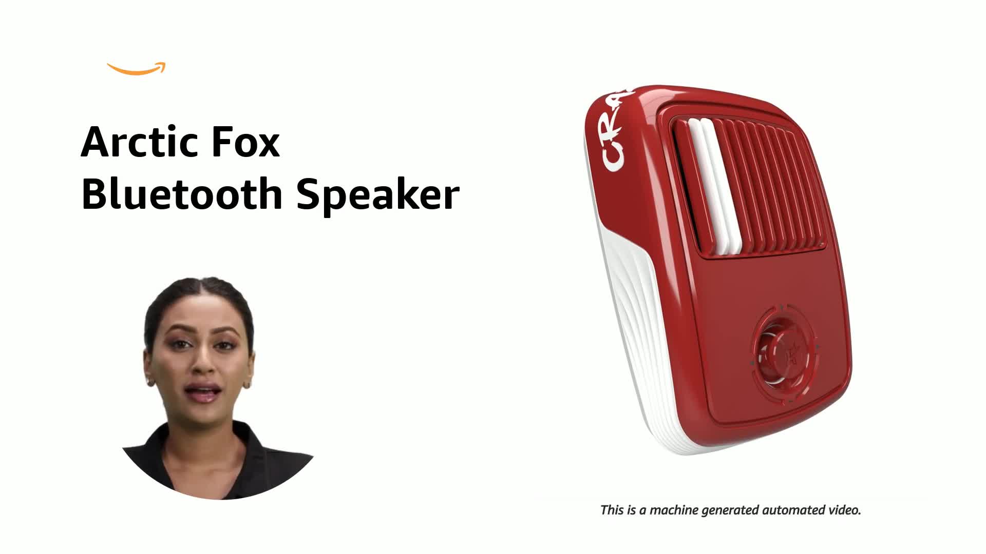 Arctic Fox Craze MP3 Music Bluetooth Speaker |Super Compact