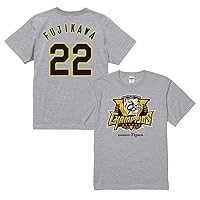 Amazon | 阪神タイガース リーグ優勝 #22 藤川 Tシャツ グレー S セ