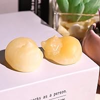 Vista 90 de QINJIEJIE Gato de obsidiana negra, decoración de Halloween, cristales y piedras curativas, estatua de piedra de gatos dormidos, escultura de piedras