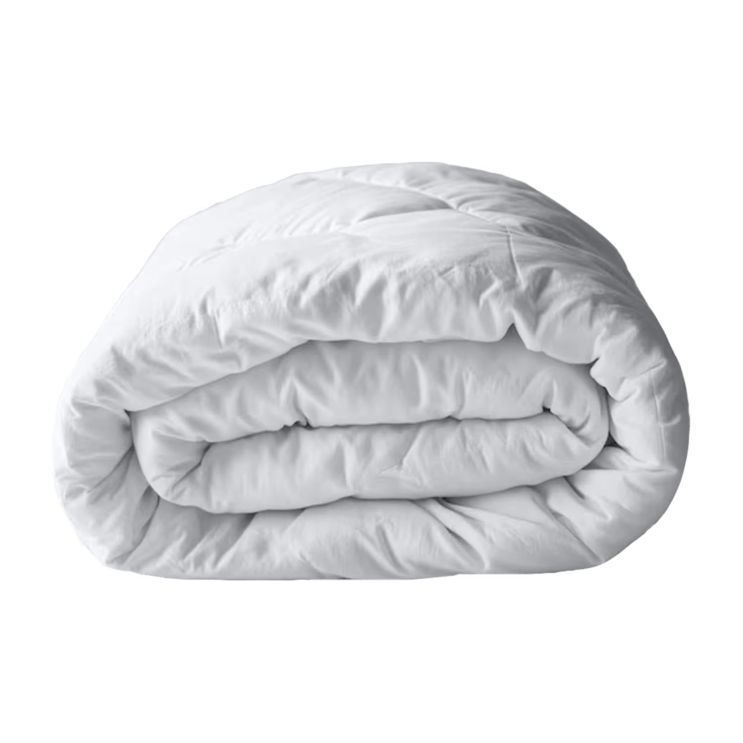 Lancashire Textiles Premium 6 Tog Cotton Duvet - Lightweight Comfortable Quilt - 300 Tc Cotton Cover With Feature Stitching And Double Stitched Piped Edge Super King Duvet: 260Cm X 220Cm (102" X 86")