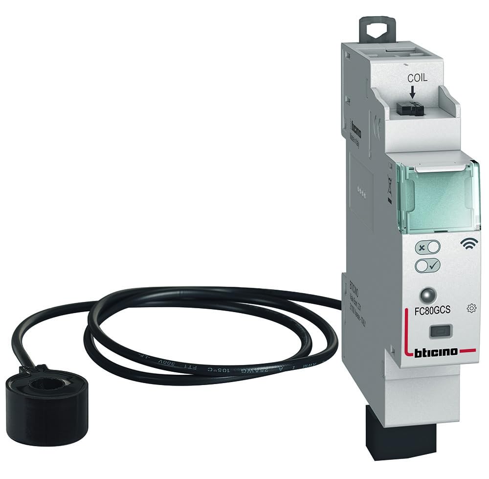 Modulo Gestione Carichi Connesso Netatmo Smart DIN 1 Modulo Bticino FC80GCS