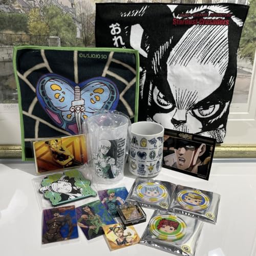 ジョジョ ジョジョの奇妙な冒険 第３部 第６部 グッズ１７点セット