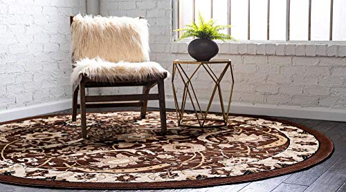 Tapete decorativo Unique Loom Brown Beige 245x245 cm miniatura 2