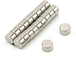 N42 Neodymium Magnet for Arts, Crafts, Model Making, DIY, Hobbies, Office and Home - 8mm Dia x 5mm Thick - 1.9kg Pull - Pack of 400