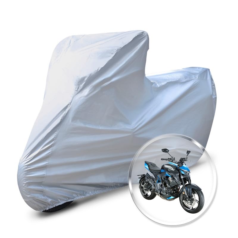 Image of Neodrift 'CrystalMax' Bike Cover for Zontes 350 R (All-Weather Motorcycle Protection, Water & UV Resistant, Dustproof, Windproof).