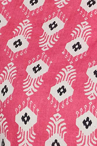 Image of ABOF Women's Cotton Straight Kurta (BOA19AWEWKU3046079 Pink X-Large)