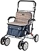 ZJZ Panier Pliant Portable léger Walker Walker Personnes âgées Chariot à Quatre Roues Acheter Food Truck Fauteuil Roulant Donnez aux Personnes âgées
