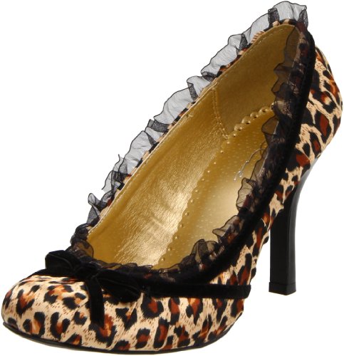 Preisvergleich Produktbild Ellie Shoes Damen 406-Doll Pump, Leopard, 40.5 EU