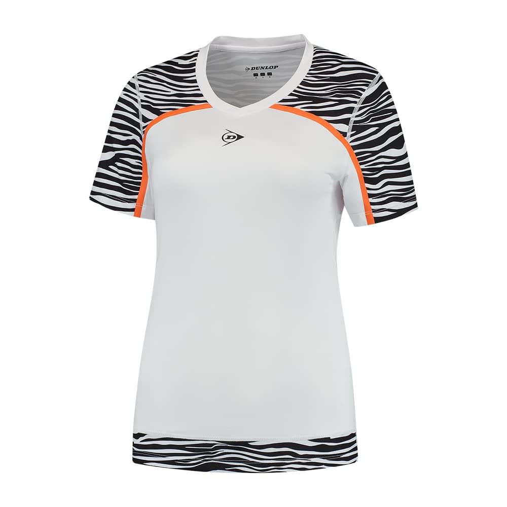 Dunlop Sports T- Shirt de Tennis Femme