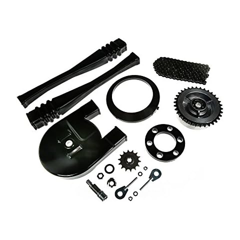 Kettenkit/Kettensatz mit Kleinteilen - Simson Schwalbe KR51, KR51/1 - Mitnehmer Z=34, Rollenkette 114 Glieder, Antriebskettenrad Z=14 Cover