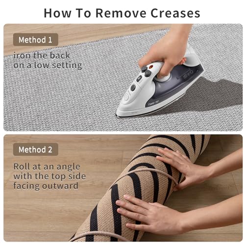 Tapis moderne lavable pour entrée fin et résistant aux saletés de cuisine - 4