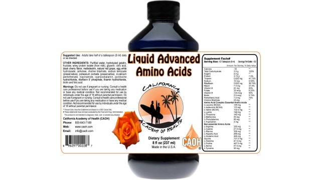 Amazon.com: Liquid Advanced Amino Acids 8 oz from CAOH