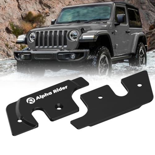 motoparty Sun Visor Repair Kit Fit for Jeep Wrangler JK 2018&Wrangler 2018-2023&Gladiator 2020-2023 Visor Accessories Visor Clips for Cars