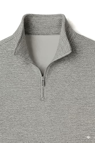 Image of Mack Jonney Men's Fleece Half-Zip High Neck Sweatshirt | Warm & Stylish Winter Wear -M4563