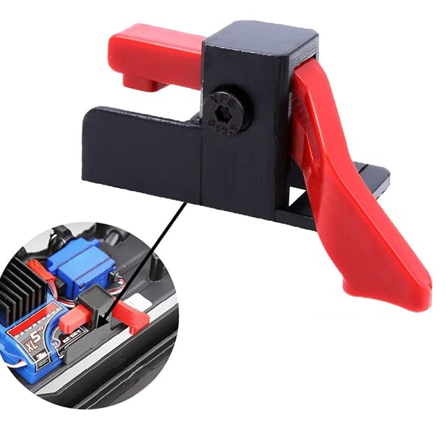 Foto 3 de 4 de WANGCL Interruptor RC ESC Interruptor de encendido para 1/10 RC Crawler Car TRX4