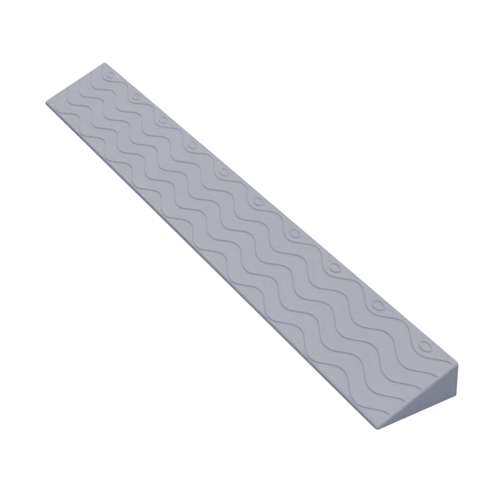 Delura Grau Door Ramp, Door Threshold Ramp, Rubber Ramps For Door Threshold, Ramps For Wheelchairs, Threshold Ramps, Door Ramps For Wheelchairs 3.5Cm