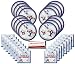 Lil' Flyer Airplane Birthday Party Supplies Bundle Pack for 16 (Plus Party Planning Checklist by Mikes Super Store)