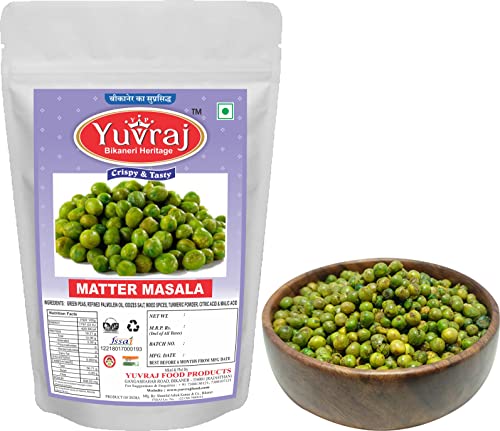Image of Yuvraj matar masala Fried spicy masala (200 Gm x 2) pack