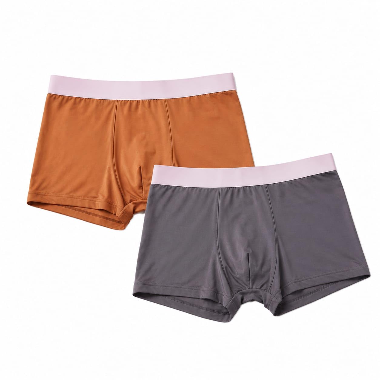 AHIESH LYT Soild Underwear for Men, Breathble Innerwear, Nylon Trunks for Men, Anti-Rash Waistband Underwear, Moisture Wicking Trunks, Mid-Rise for Boys-image-19