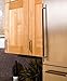 Atlas Homewares AP05-OW/SS 20-Inch Brown Zanzibar Appliance Pull, Stainless Steel