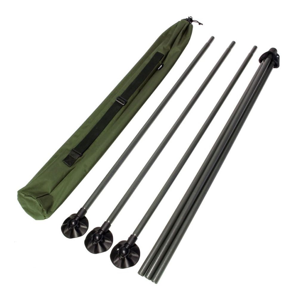 G8DS Wiegeständer Dreibein/Tripod aus Stahl | Stabiler Waagenständer für Fischwaage & Wiegeschlinge | 195 cm Höhe | Inkl. Transporttasche & Haken | Angelzubehör für Karpfenangler