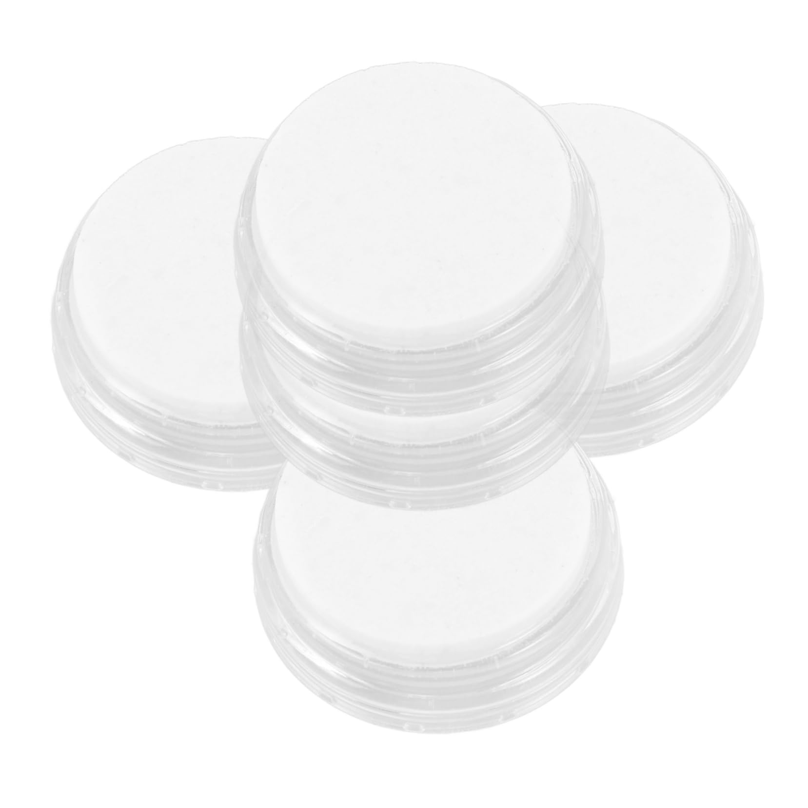 Yardwe 15 Piezas de oxigeno Almohadilla de burbujeo de Base Redonda Piezas del burbujeador del Acuario Purificación de Acuario aireador de Acuario difusor de Acuario PD