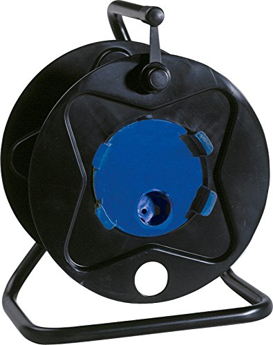 Enrollacables 70 carrete vacio de plastico para cable electrico y prolongador
