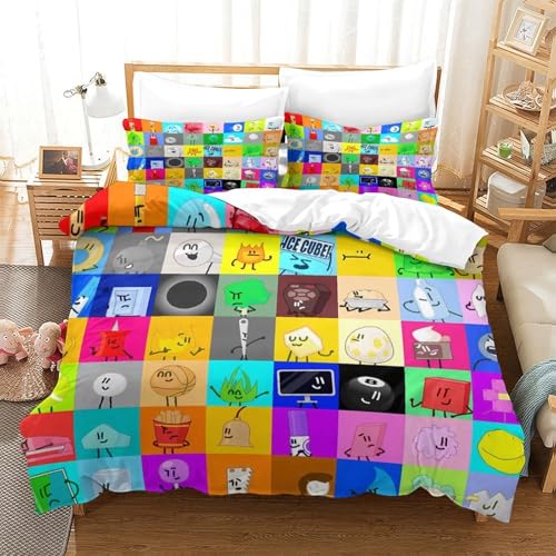 Housse de couette 3D ultra douce finitions haut de gamme - 3