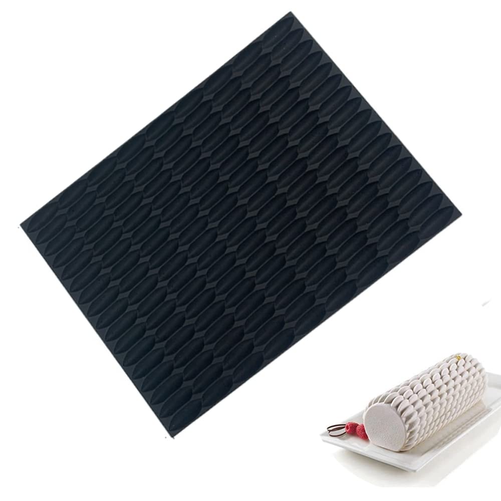 Generic Silicone Swiss Cake Mould Cake Mold Silicon Fondant Mat Impression Lace Moulds