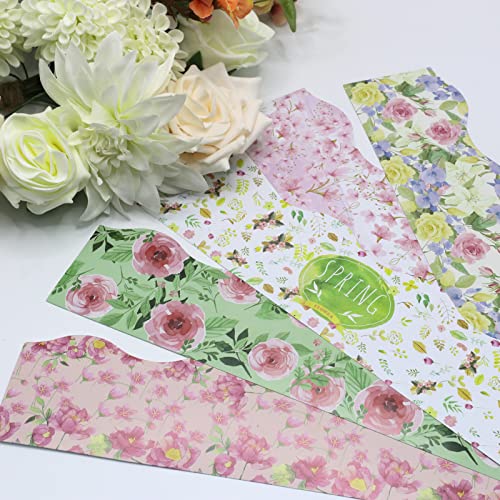 Ifoyoung 69Ft St Spring Bulletin Board Border, Mother's Day Board Border, Spring Decorations For Classroom, Pink Flower Bulletin Board Border (60 Pcs Spring Border) #TOP2
