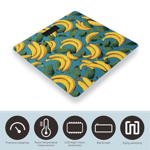 Balanza digital de baño FekiLoot con vidrio templado miniatura 3
