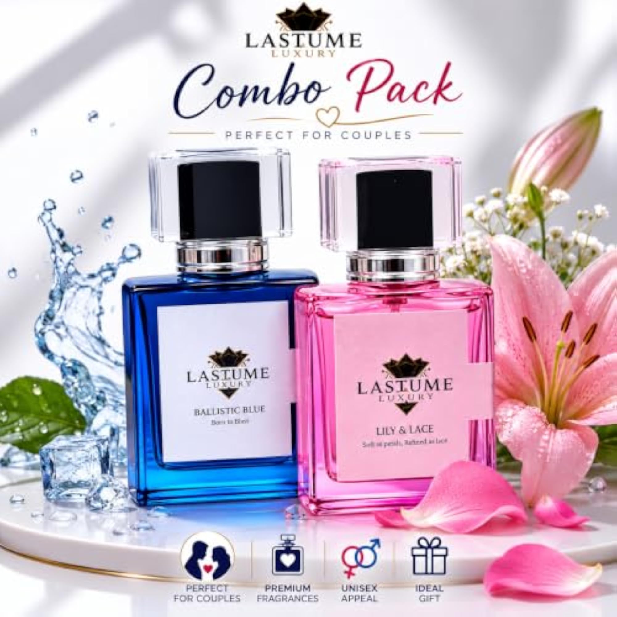 Ballistic Blue & Lily & Lace 2x50ml Extrait De Parfum Combo