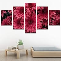 SIGNWIN 5 Panel Canvas Wall Art Modern Art for Home Decorations Ready to Hang - 60