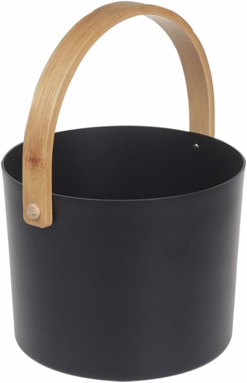 Dualoai Sauna Bucket and Spoon, Portable 7L Large Capacity Sauna Barrel, Durable Sauna Water Bucket, Sauna Accessories for Sauna Rooms, Hotels - Image 6