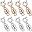 8Pcs | Silver & Rose Gold