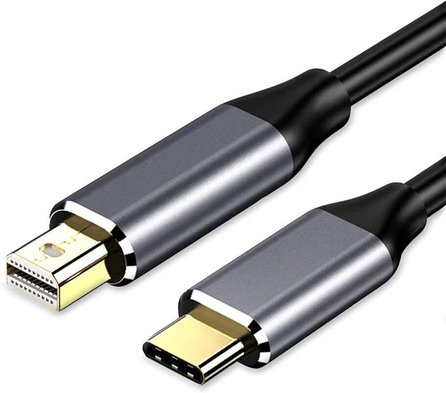 vienon 6FT USB C to Mini DisplayPort Cable, 4K@60Hz Type C to Mini-DisplayPort Cable Compatible with iPhone 15,MacBook Pro/Air/iMac/Surface etc (No Bi-Directional, Not for Thunderbolt 2)