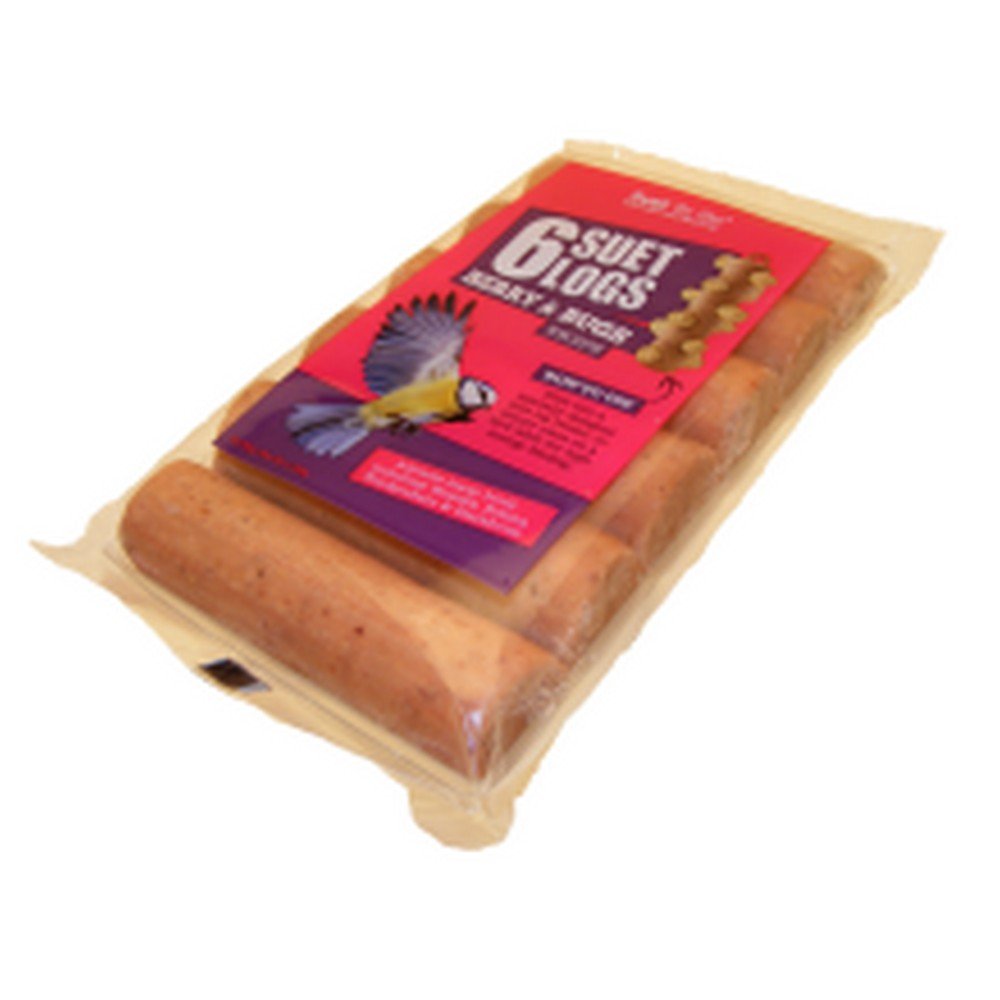Suet To Go High Energy Bird Feed Logs 6 Pack (One Size) (May Vary)