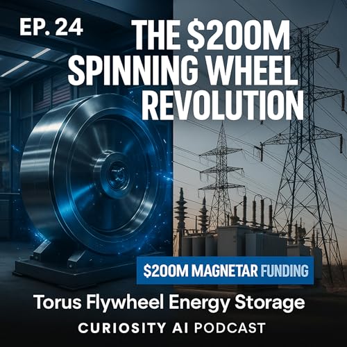『The $200M Spinning Wheel Revolution: How Torus is Reinventing Energy Storage | Curiosity AI Podcast #24』のカバーアート