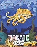  Mosaik Malbuch: Ein tolles Malbuch zum Entspannen und Stressabbau, tolle Illustrationen für Kinder und Erwachsene