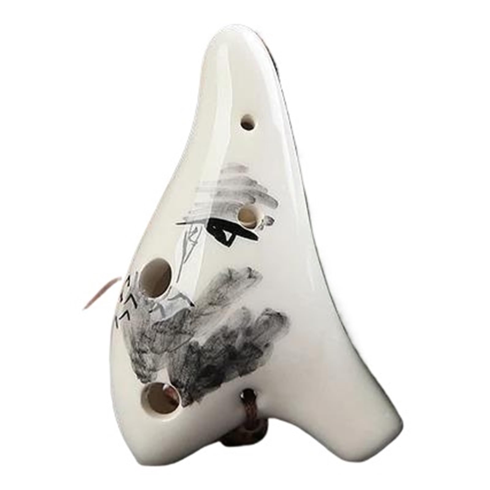 Ocarina 6 Otworowa Tonacja C Ceramiczny Dla Dorosłych Początkujący Profesjonalny Instrument Do Nauki Gry Instrument Okarynowy(Type 4)