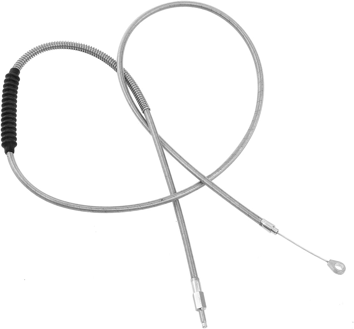 CUSTOM CHROME CCI 78.7" inch Stainless Braided Clutch Cable Fit for Harley Electra Glide Ultra Classic 2008-2013 Road Glide Ultra 2011-2013 Road King 2008-2013 Street Glide 2008-2013