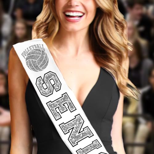 Senior Sash - Silver & Black PREMIUM GRADE SATIN Sashes for Seniors - Graduation Gifts, Party Supplies2