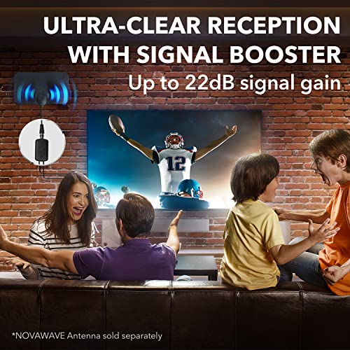 NOVAWAVE Amplificatore Antenna TV digitale